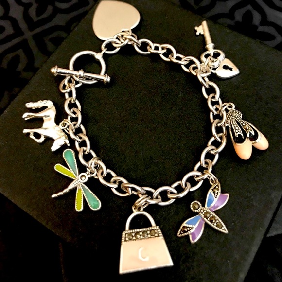 smc all 925ss charm bracelet perfect condition. - Picture 2 of 8